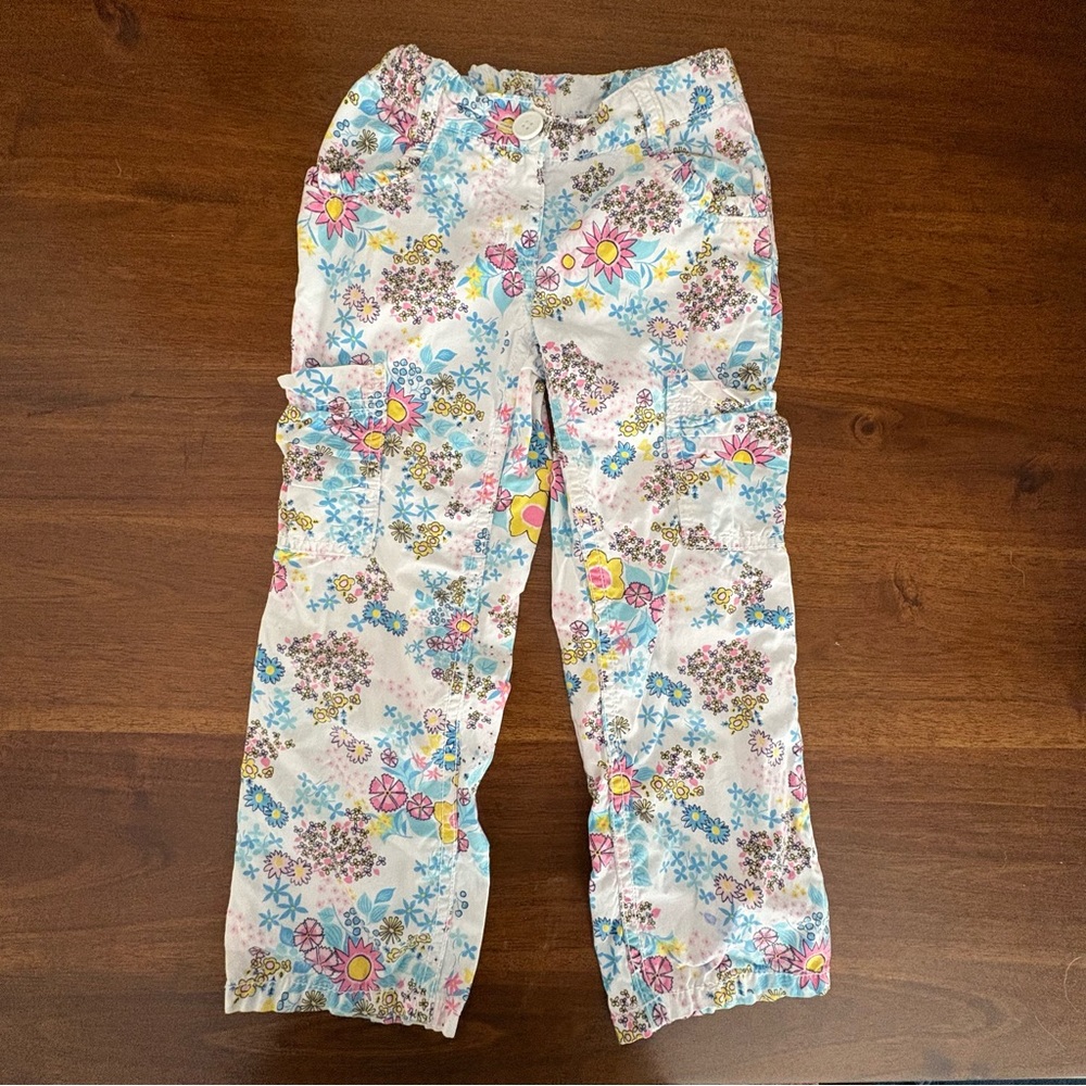 Hanna‎ Andersson • Floral Print Cargo Pants